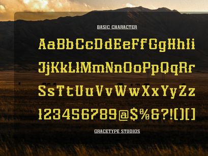 Dupreh Forge | Western Slab Serif