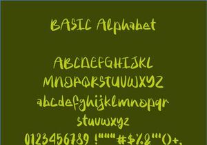 AHLOVHE – Modern Casual Handwritten Font (OTF)