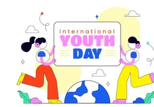 10 International Youth Day Illustration
