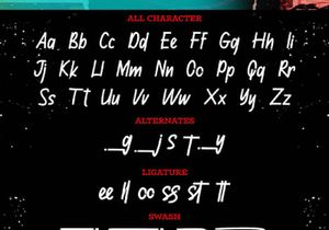 Janyss Brush - Natural Brush Font
