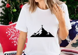 Silhouette Man on Mountain Peak, Success and Achievement