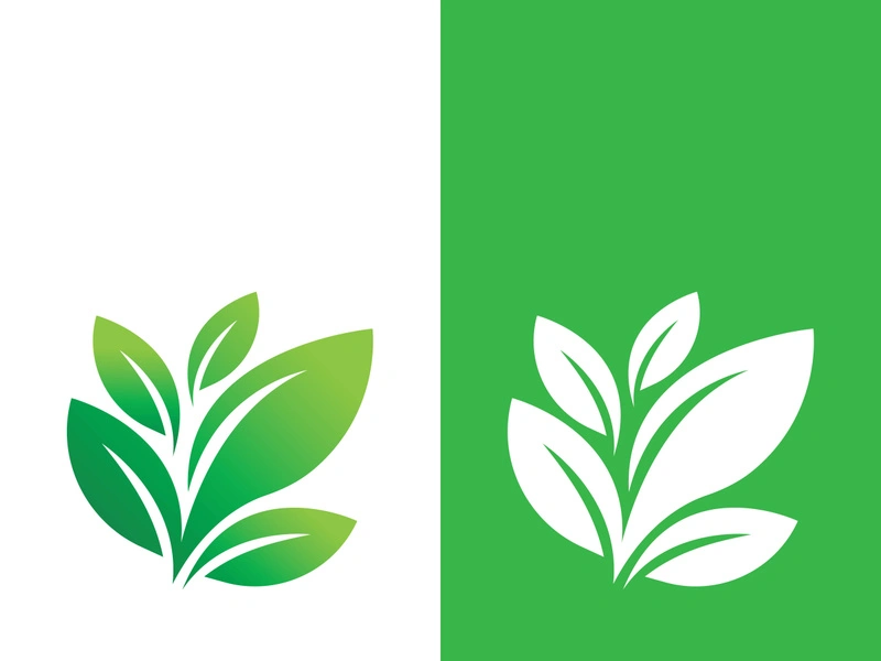 Green tree leaf nature logo images illustration design