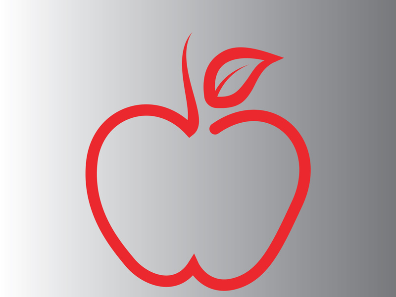 Apple logo design