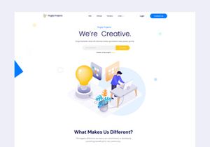 Unpro - Creative Agency Figma Template