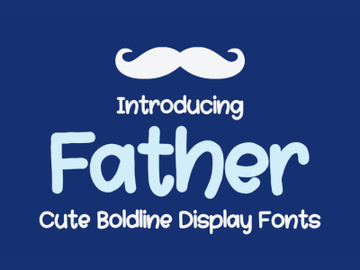 Father - Kids Bold Display preview picture