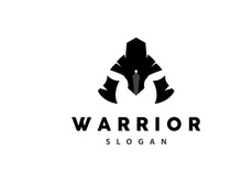 Spartan Logo Silhouette Warrior Knight Soldier Greek
