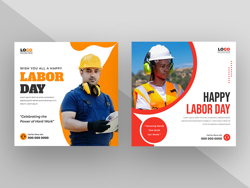 Labor Day Social Media Post Template Ver-1