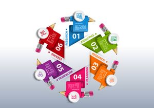 Business Infography Elements Set