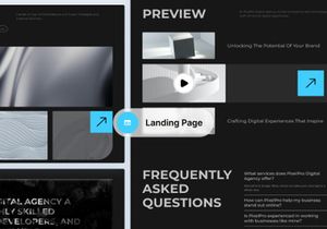 PixelPro | Digital Agency Landing Page UI Kit