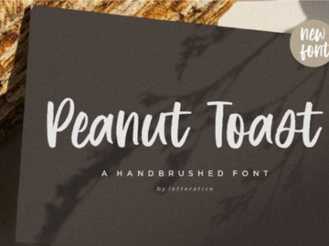 Peanut Toast Font preview picture