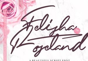 Felisha Roseland Script Font