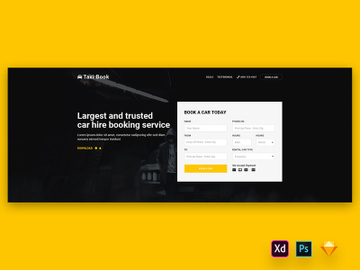 Hero Header for Cab Booking Websites-01 preview picture