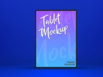 Editable digital device tablet screen mockups preview picture