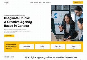 Creative Agency Website Design | Modern Digital Marketing & Web