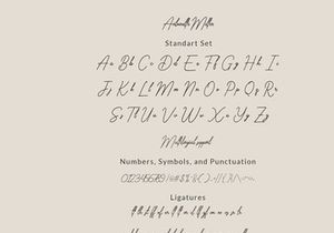 Antoinette Miller Handwritten Font