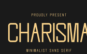 Charisma - Minimalist Sans Serif