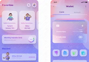 3D E-Wallet App
