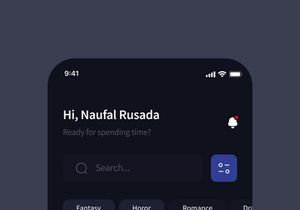 Cinema App UI Kit Template