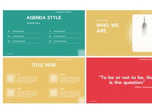 Reebou Presentation Template