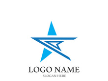 Star icon template vector illustration design