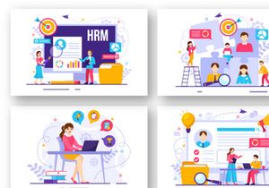 13 HRM Human Resource Management Illustration