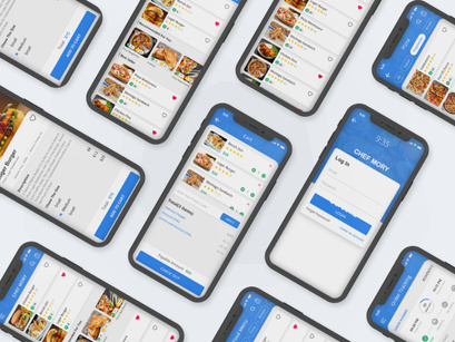 Mory Food Delivery UI Kit