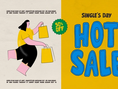 Wonky Dongki | Hand Drawn Display Font