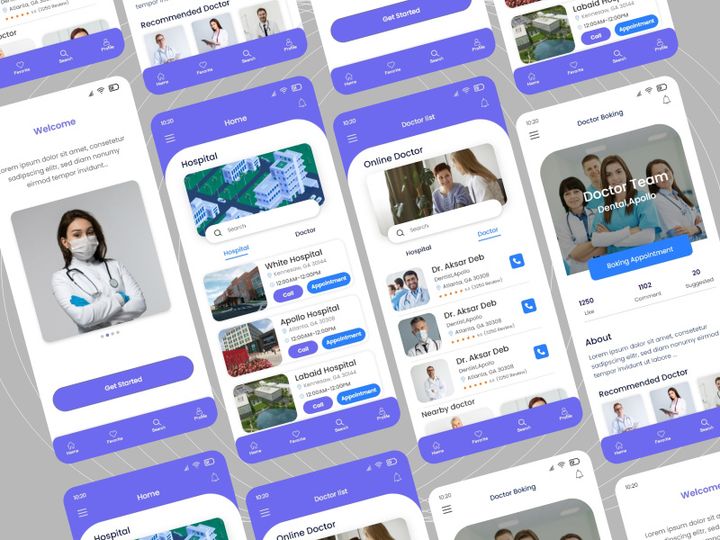 Medical  Doctor Appointment Apps