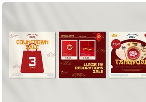Chinese New Year Instagram Post