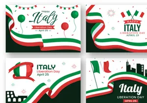 16 Italy Liberation Day Illustration