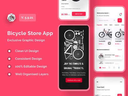 Bicycle Store App Design