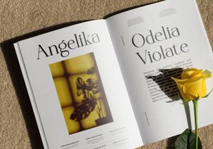VIBERATE || ligature typeface