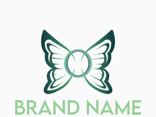 Butterfly logo design