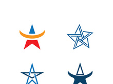 Star vector icon illustration design template