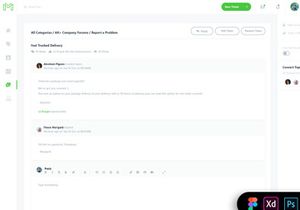 Maxamis Support Tickets Admin Dashboard UI Kit
