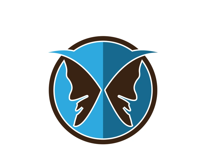 Butterfly logo design