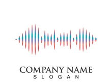 Sound waves set vector illustration icon design