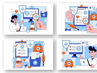 10 Medical Anamnesis Consultation Illustration