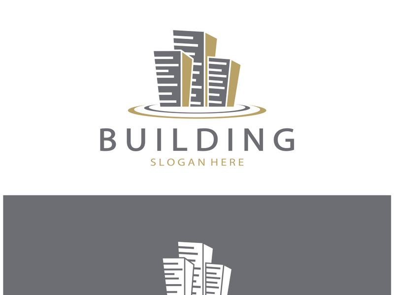 Building logo vector illustration design,Real Estate logo template, Logo symbol icon