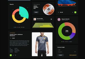 100+ beautiful UI cards layouts