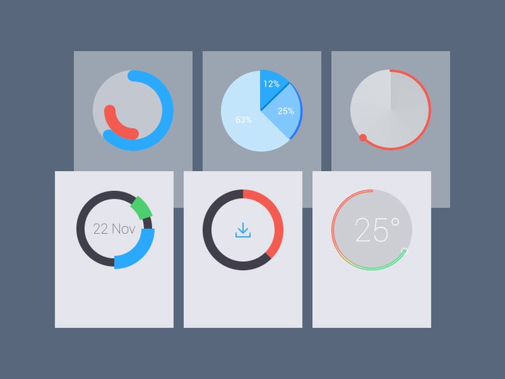 Radial Elements UI