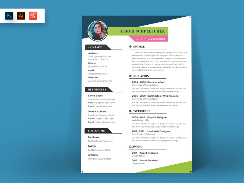 Resume CV Template-38