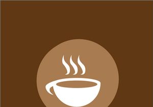 Creating a flat design coffee logo in Adobe Illustrator
