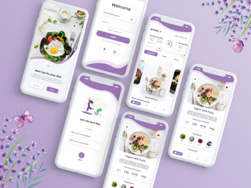 Dieting App Design preview picture