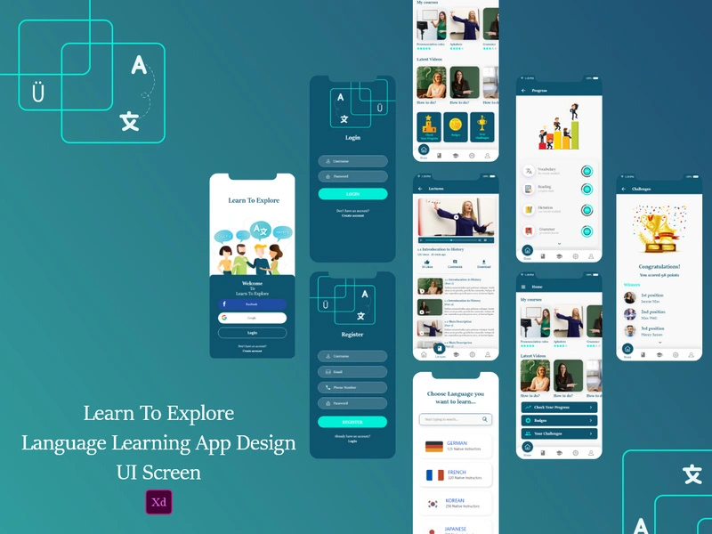 Language Learning App Design