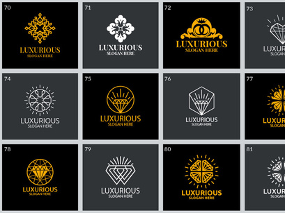 100 Luxurious Logo Bundle