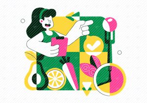 10 Plant Based Diet Lifestyle Illustration