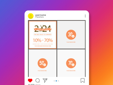 social media post designs preview picture
