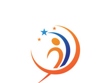 Star success people care logo and symbols