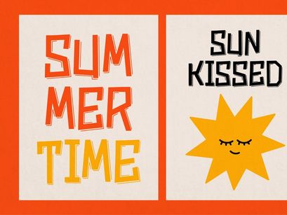 Rumble Block | Hand Drawn Display Font